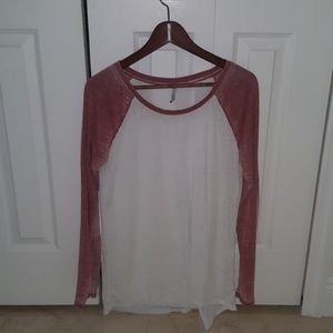 Z supply loose fit baseball tee